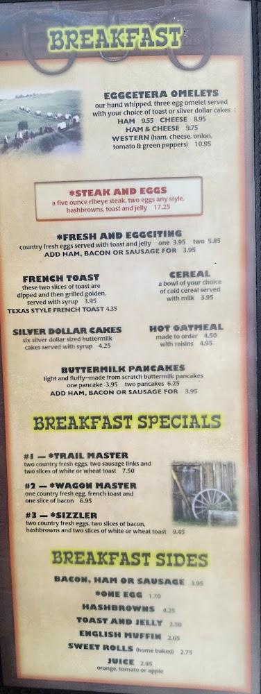 Oxbow Restaurant Menu image 2